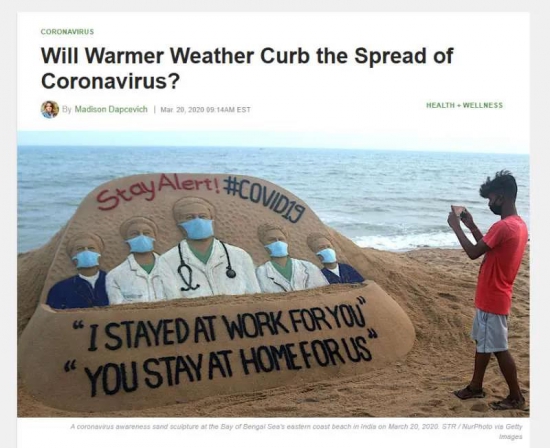 到底温暖的天气能否抑制新冠病毒的传播？