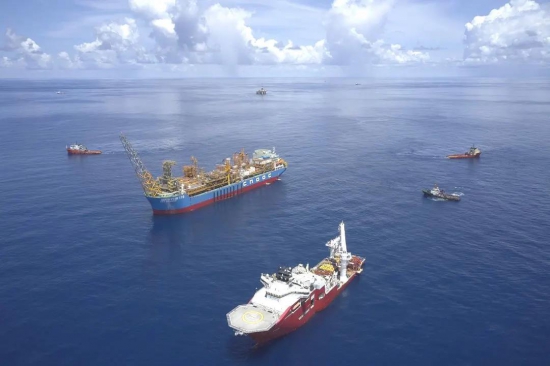 海洋石油119每天可以处理原油2.1万立方米
