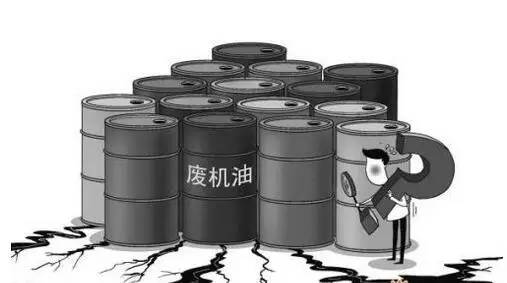 滦州某汽修厂因倾倒废弃机油被拘