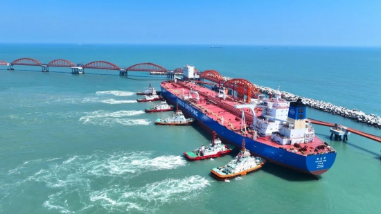 中国石油广东石化炼化一体化项目原油码头